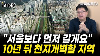 10년 뒤 가장 큰 변화가 예상되는 지역