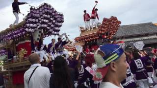 2016年　錦織だんぢり　10月8日