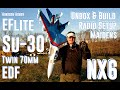 Horizon Hobby - Su-30 Twin 70mm - Unbox, Build, Radio Setup, & Maiden Flights