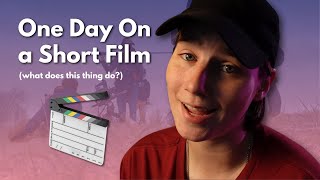 I Spent a Day On a Short Film Set | What the Hecky Does a Clapper Board do???