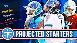 Titans MUCH IMPROVED Depth Chart & 53-Man Roster Projection | MCA Titans Podcast