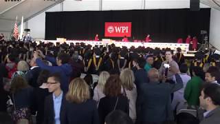 WPI 2018 Graduate Student Commencement