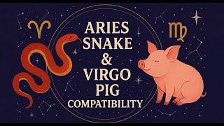 Aries Snake & Virgo Pig Compatibility: Passion Meets Purpose in Love and Life