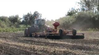 Fendt 936 with Simba SL500 DTD Seeder - Rostgaard Maskinstation