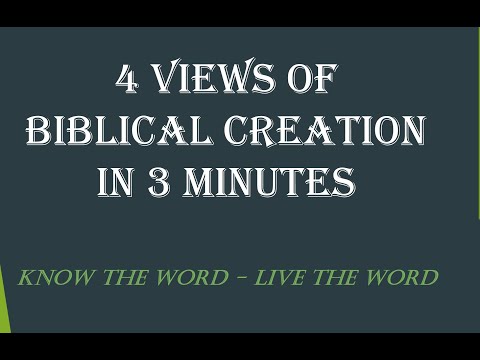 What are the types of creation?