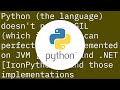 Why is there no GIL in the Java Virtual Machine? Why does Python need one so bad?