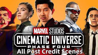 Marvel Phase 4 All Post Credit Scenes