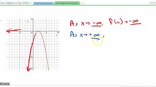 Algebra 2: 2.3: Extrema & End Behavior