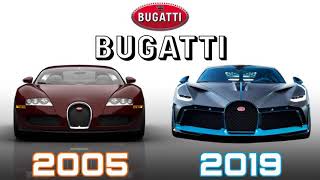 The Evolution of Bugatti 2005-2019