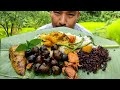 grasshopper, snail, crab, pumpkin curry etc luxury Naga farmers food || kents vlog.