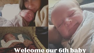 Welcoming Our 6th Baby || Positive Natural Hospital Birth Story