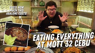 Eating the Most Expensive Dish at Mott 32 Cebu!