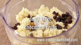 Keto For Beginners - No Bake Keto Chocolate Chip Cookies