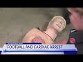 Cardiologist stresses importance of CPR, AEDs use after NFL player collapses