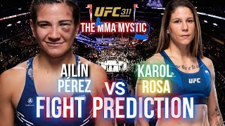 Can Ailin Perez Handle the Step Up Against Karol Rosa?