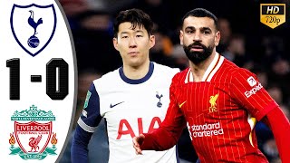 Tottenham vs Liverpool 1-0 Highlights \u0026 All Goals 🔥 EFL Cup 2025 | Semi-Final