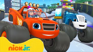 Blaze Saves A Dinosaur Family рџ Blaze And The Monster Machines Full