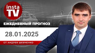 Прогноз на 28.01.2025 от Андрея Шевченко: Торговые идеи. Обзор рынка. Ответы на вопросы