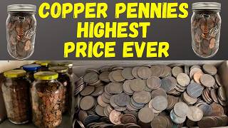 Copper Pennies Highest Price Ever