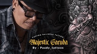 Custom Balinese Majestic Garuda by Paudy_tattoos