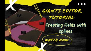 Giants Editor 10 - How to create fields with splines!