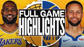 Los Angeles Lakers VS Golden State Warriors Full Game Highlights  NBA Season 2024-25