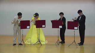 フィガロの結婚 序曲　Ouverture from 'Le Nozze Di Figaro'    モーツァルト　Mozartr   フルート四重奏　Flute Quartet