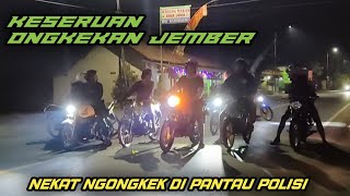 NEKAT ONGKEK AN‼️MESKIPUN DI PANTAU POLISI‼️suasana sempat tegang ‼️‼️