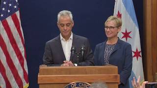 Chicago Mayor Rahm Emanuel announces he will not seek re-election