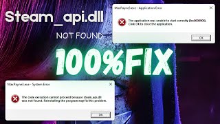 How To Fix Steam_api.dll Was Not Found System Error IN ANY PC GAME 2026 | 100% Solution