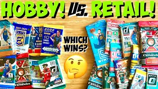 *HOBBY vs RETAIL!* Ripping 20+ Packs Of Modern Basketball Cards - Autos, Serial #’d Cards & More!