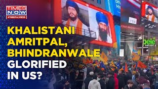 Khalistani Amritpal, Bhindranwale Feature On Times Square Billboard Amid Anti-India Protests