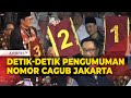 [FULL] Detik-detik Pengumuman Nomor Urut Cagub Cawagub Pilkada Jakarta