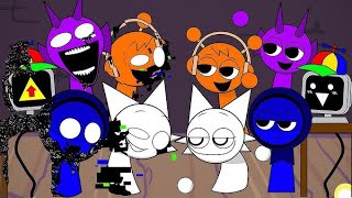 Sprunki Pibby VS Sprunki Normal(FNF Blueballed but Sprunki Characters Sing It)