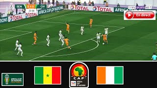 Sénégal vs Côte d'Ivoire (4-5) |  éliminatoires Peine |  Coupe d'Afrique des Nations 2024 | Pes 21