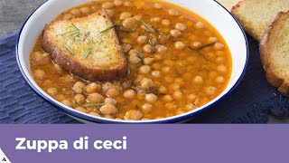 CHICKPEA SOUP: easy vegetarian recipe