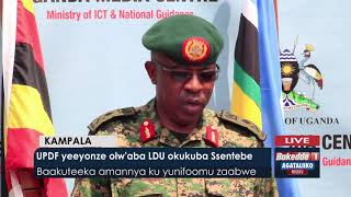 Agataliikonfuufu:  UPDF yeetonze olw'aba LDU okukuba Ssentebe Luzige.