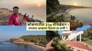 कोकणातील 31st सेलिब्रेशन ! जंगलात आम्हाला दिसला हा प्राणी ? Mithbav Devgad Konkan