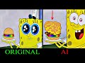 Can “Rainbowger” Survive Plankton’s Color Nullifier? | SpongeBob IN DREAM MACHINE (AI LUMA)