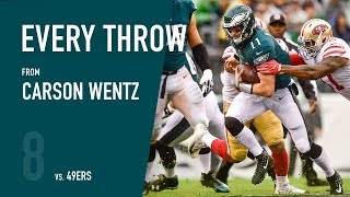 Carson Wentz vs. San Francisco 49ers (Week 8, 2017)