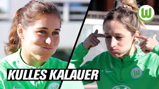 Flachwitz-Challenge #7 | Kulles Kalauer mit Lisa Weiß und Kathrin Hendrich | VfL Wolfsburg