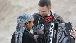 Xabi Aburruzaga,Miren Amuriza,  Eneko Calle eta Titty Thusberg Palestinan