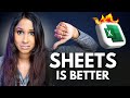 I abandoned Excel COMPLETELY because of Google Sheets | Google Sheets vs Excel