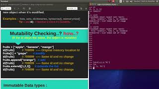 Python 0005 Mutable and Immutable Data types #python #programming #coding #Trending #Explore #Tech