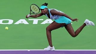 Venus Williams vs Agnieszka Radwanska Doha 2015 Highlights