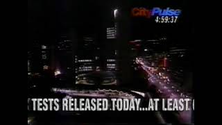 City Pulse News Flash Citytv Toronto 1998