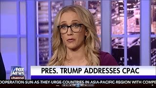 02-25-17 Kat Timpf on Gutfeld - Trump's Triumphant Return To CPAC