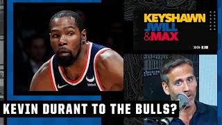 Kevin Durant to the Chicago Bulls? 🤔 Max Kellerman brings up the possibility | KJM