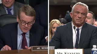 Sen. Michael Bennet grills RFK Jr. about his vaccine rhetoric