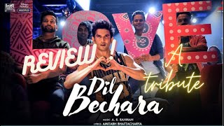 Dil Bechara Review | Dil Bechara Movie Review | Dil Bechara Full Movie Review | Sushant Singh Rajput